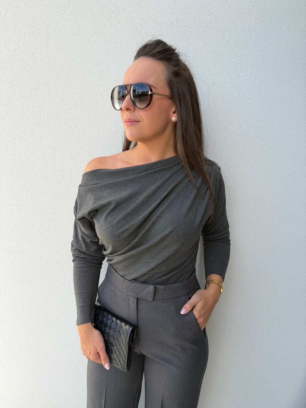 Grey Liz Trouser