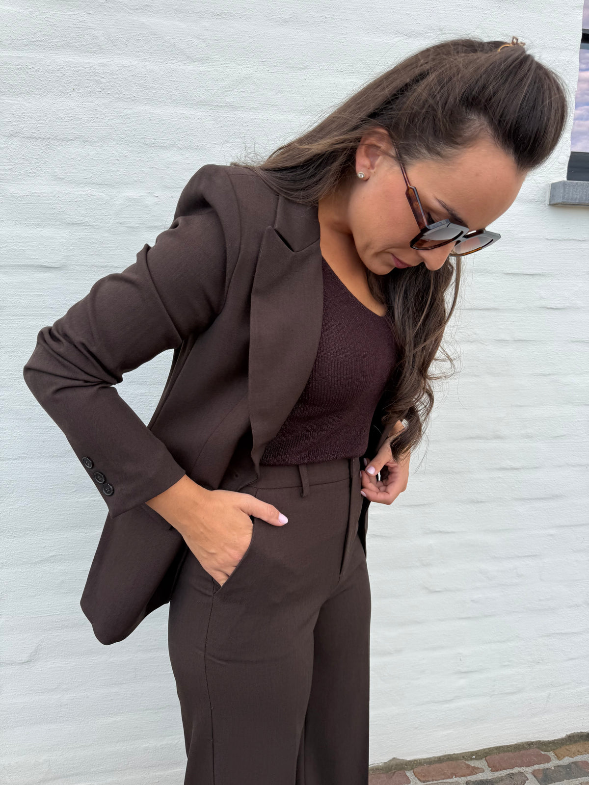 Two Piece Brown