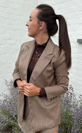 Strass Set Blazer