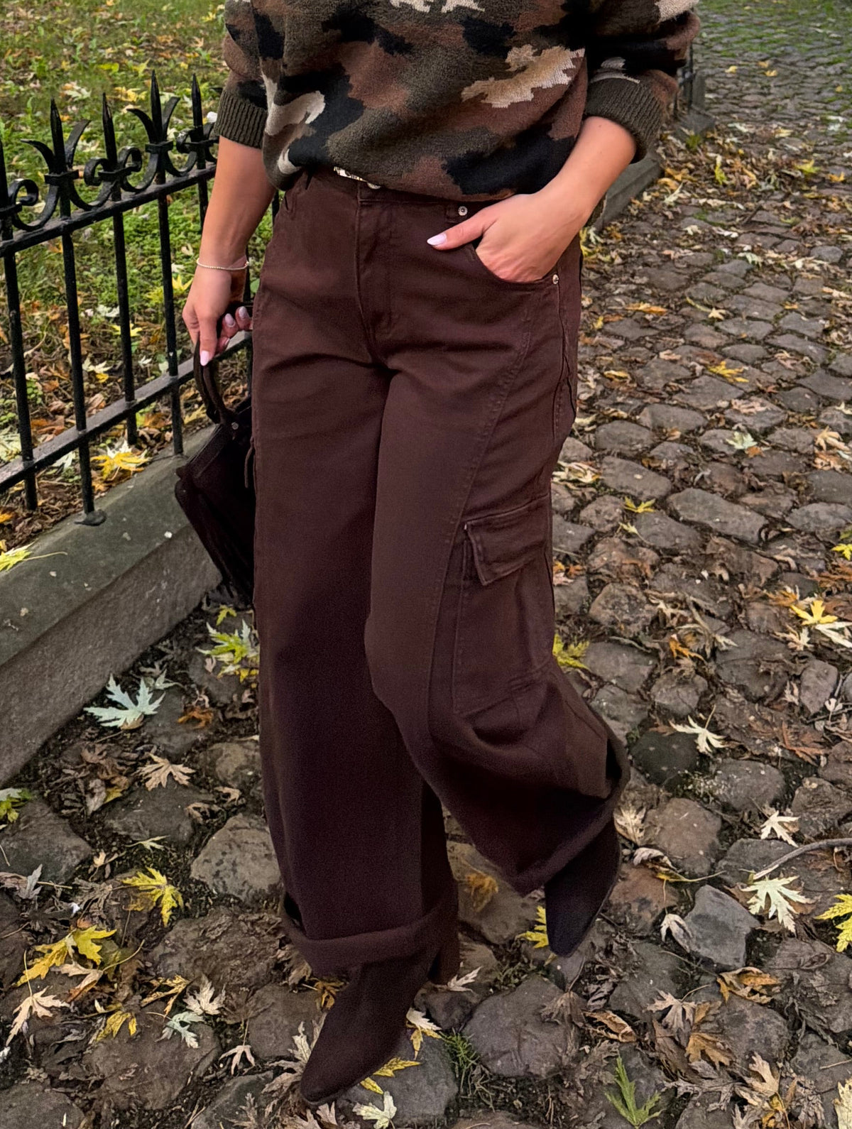 Cargo Jeans Brown