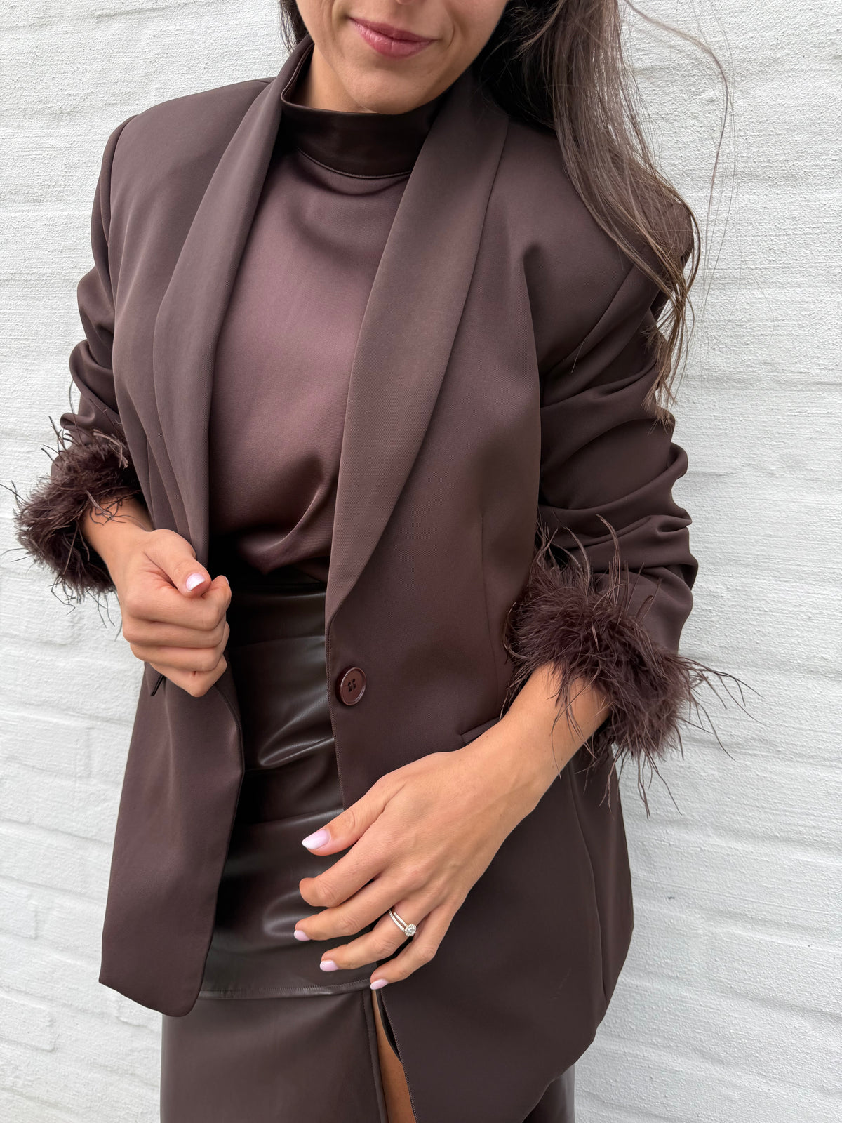 Feather Blazer
