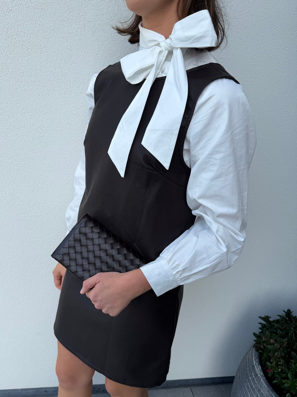 White Bow Blouse