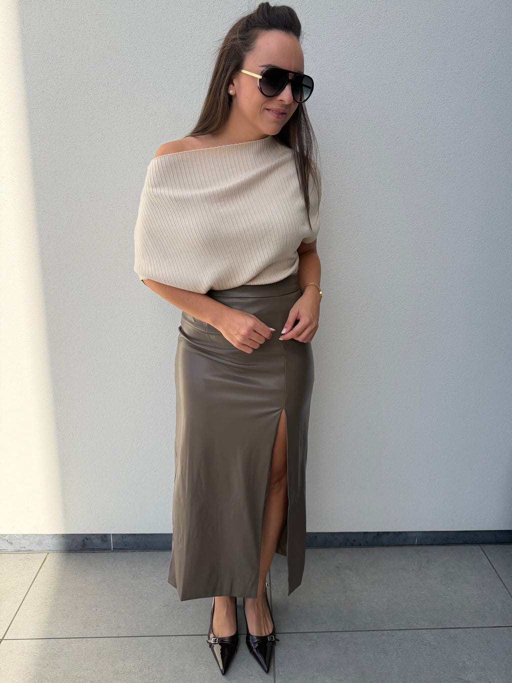 Brown Lola Skirt