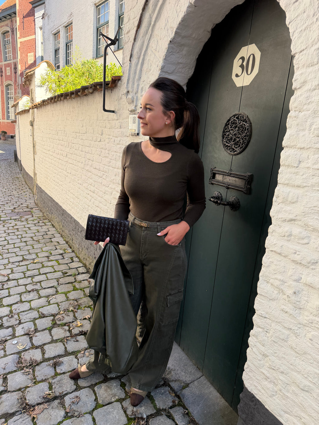 Anna Top Khaki