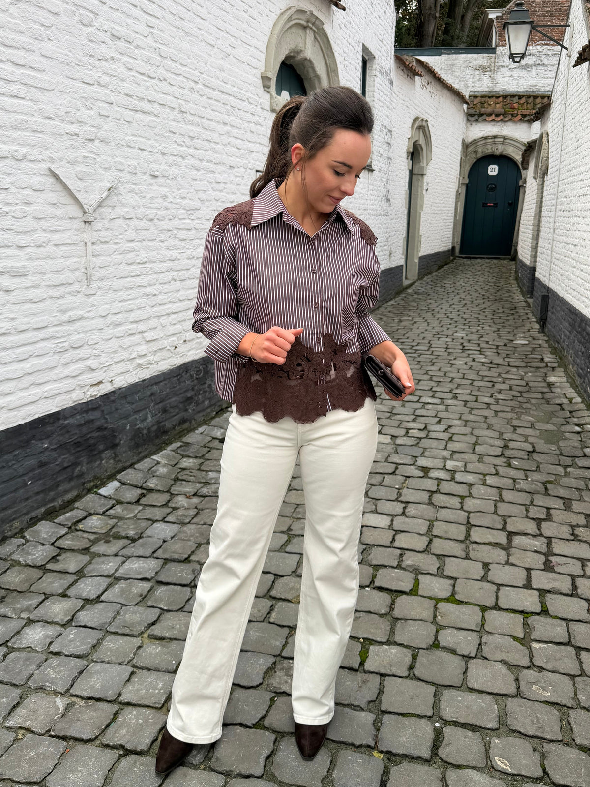 Florence Lace Detail Blouse