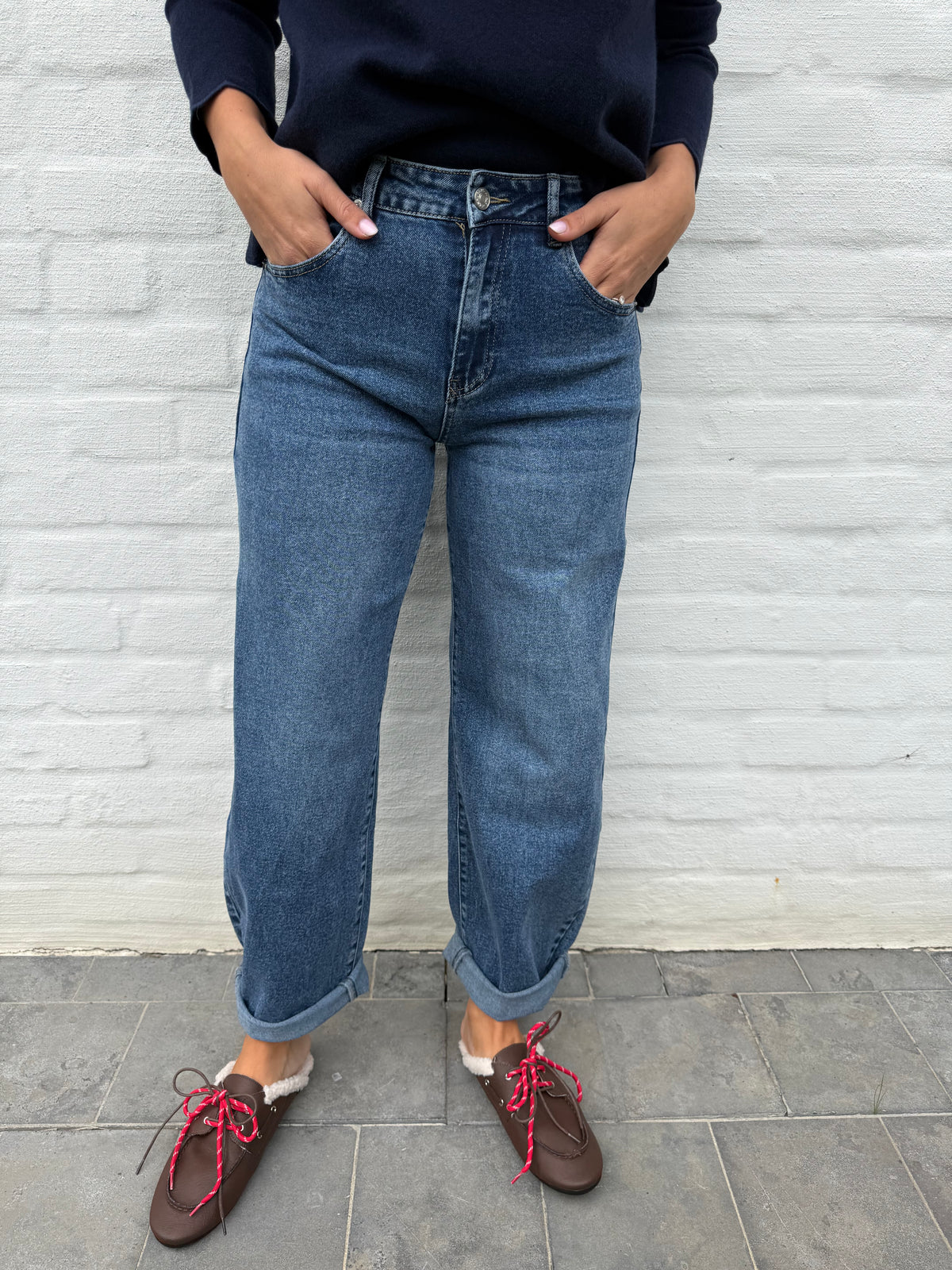 Barrel Jeans Blue