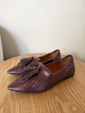 Burgundy Mocassins
