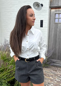 Witte Blouse Cropped