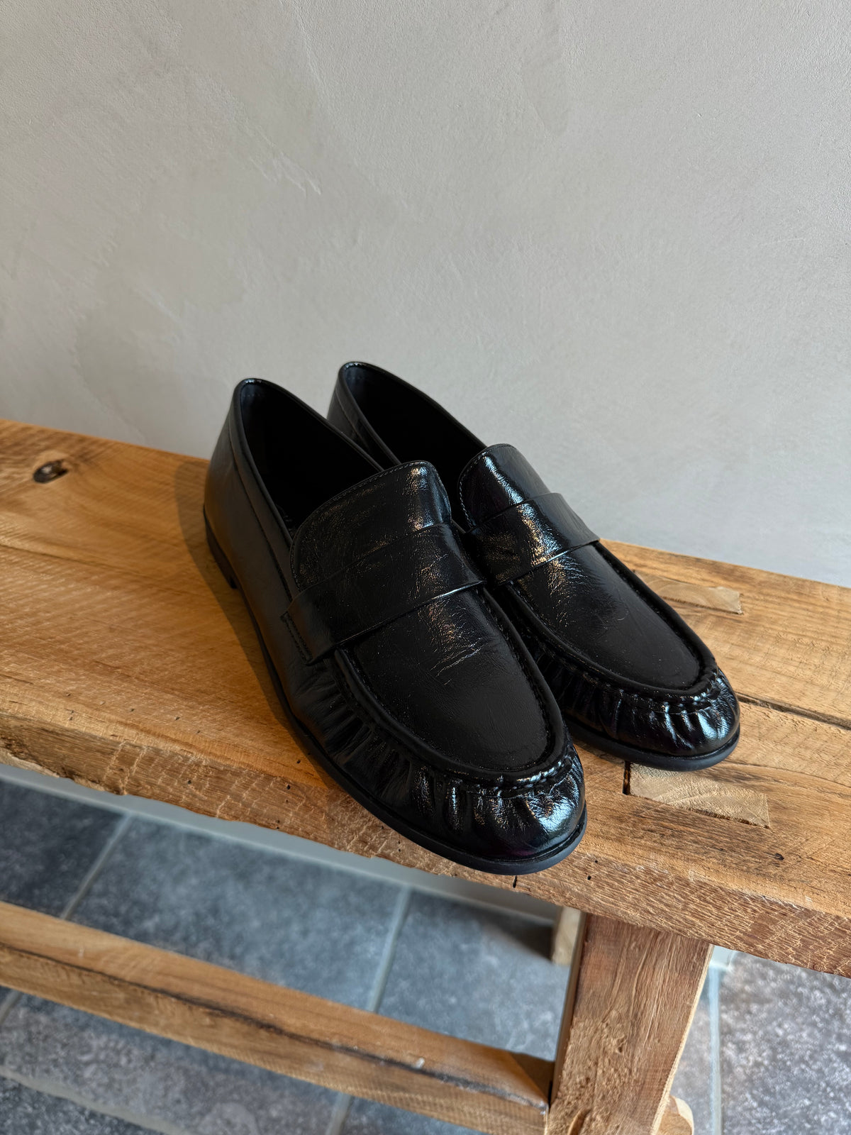Mocassin Zwart