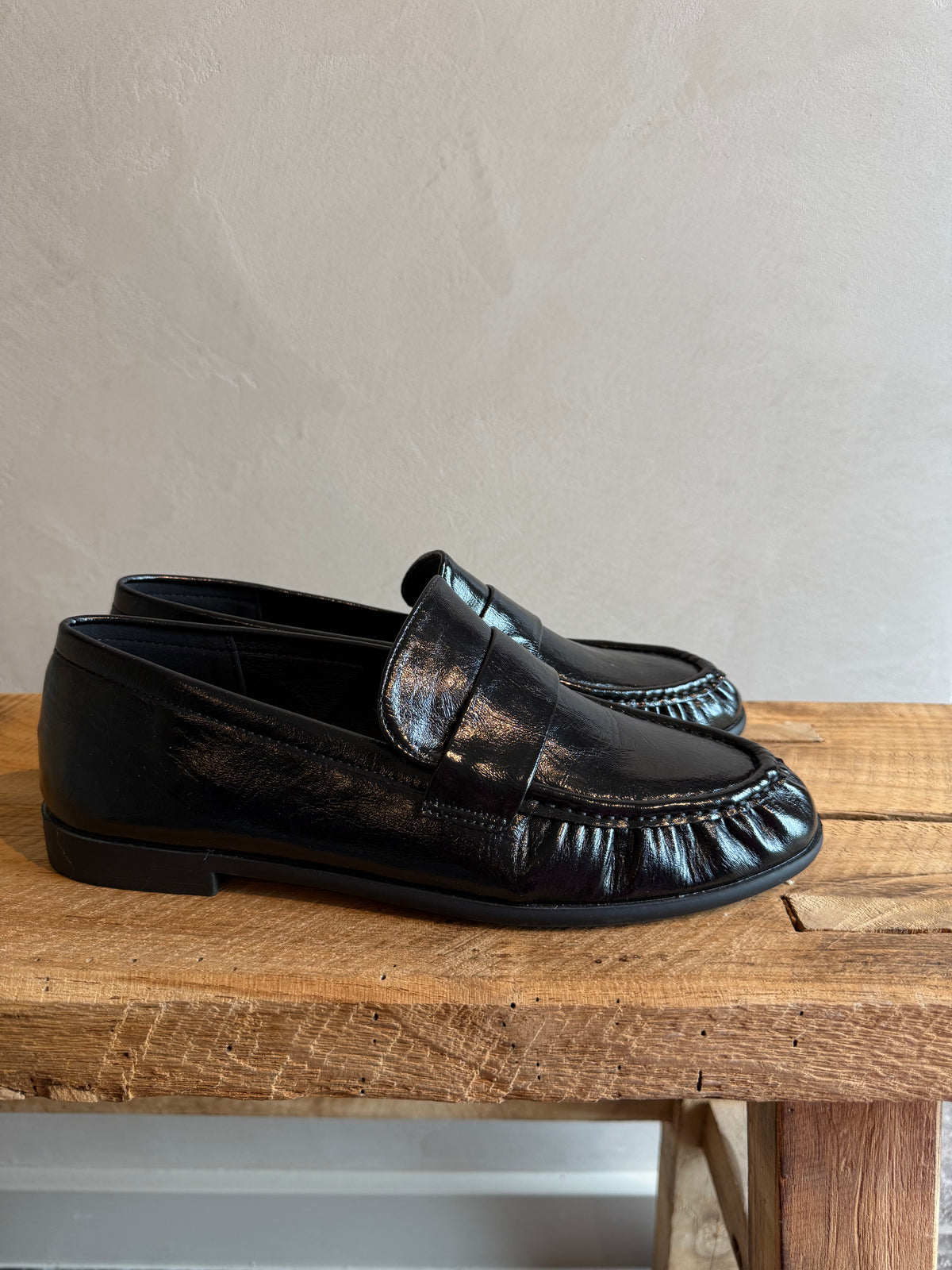 Mocassin Zwart