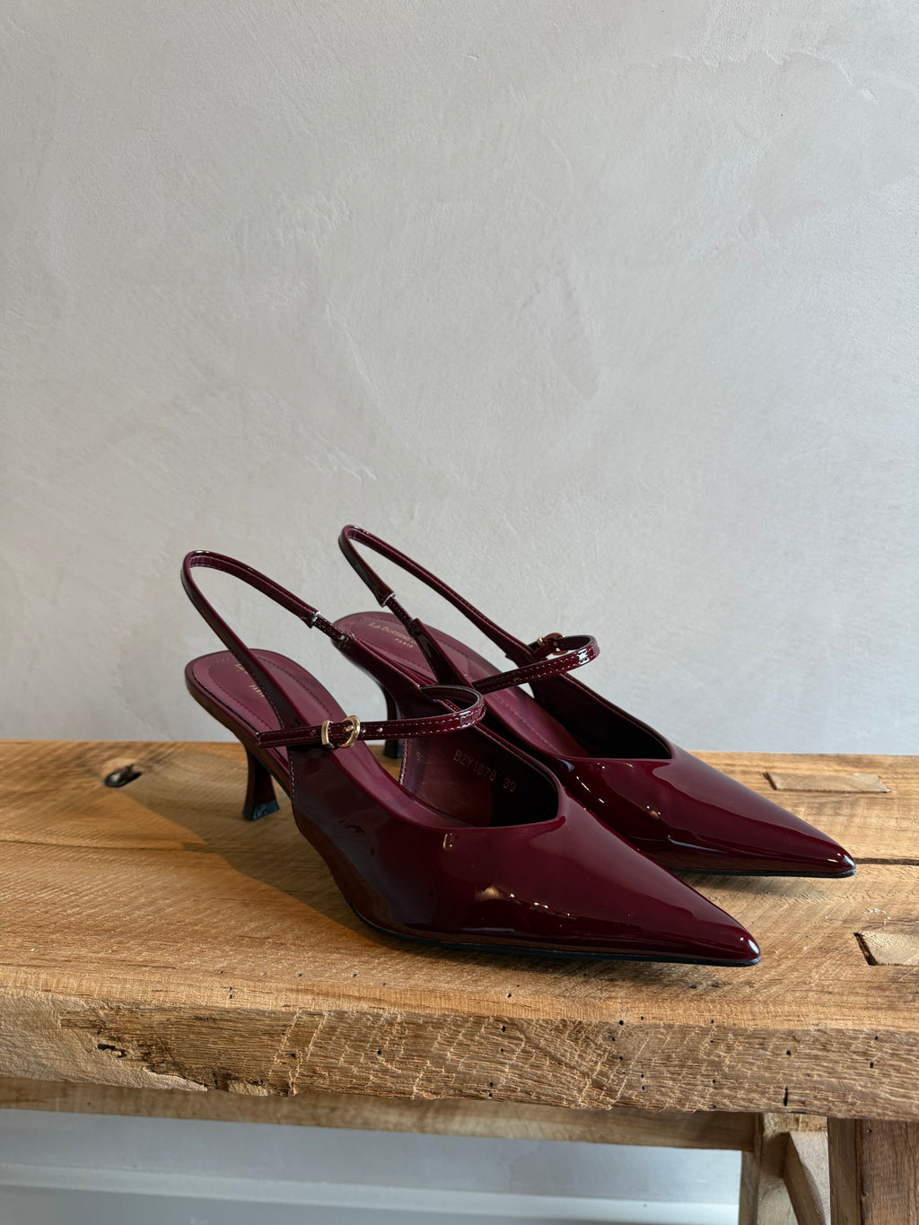 Slingback Burgundy